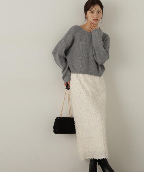 PROPORTION BODY DRESSING（プロポーションボディドレッシング）の「スパンコールニット / 1214270005（ニット/セーター・レディース・ブルー/グレー系その他/ホワイト系その他/パープル・SMALL/MEDIUM）」の8枚目の写真