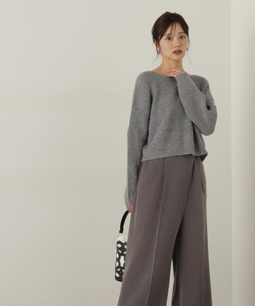 PROPORTION BODY DRESSING（プロポーションボディドレッシング）の「スパンコールニット / 1214270005（ニット/セーター・レディース・ブルー/グレー系その他/ホワイト系その他/パープル・SMALL/MEDIUM）」の10枚目の写真