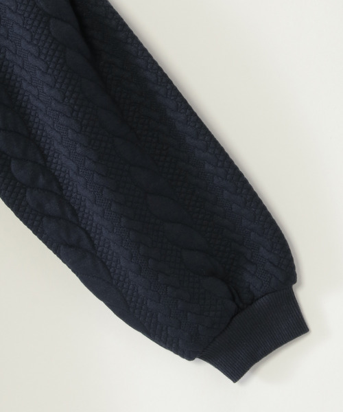 ikka(イッカ)の「フクレジャカード襟裾フリルプルオーバー(120~160cm)(Tシャツ/カットソー・キッズ・ネイビー/ベージュ・120/130/140/150/160)」の15枚目の写真