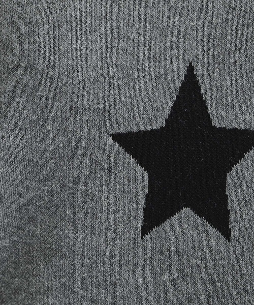 SHOO・LA・RUE（シューラルー）の「◆コーデのアクセントに 星柄ジャカードニット（ニット/セーター・レディース・グレー系3/ホワイト系6・02/01/03/04）」の10枚目の写真
