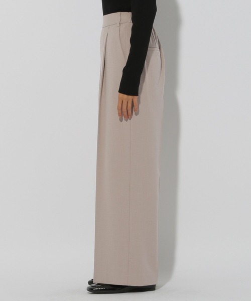 セール】スリムウォームワイドパンツ＜低身長サイズあり＞/133680