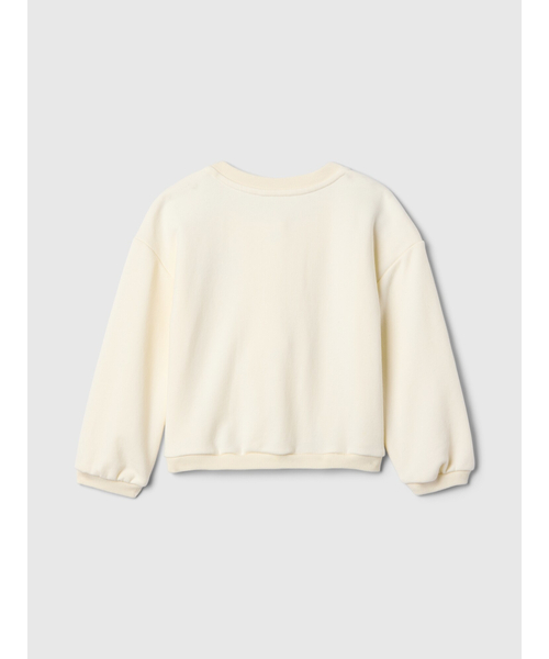 GAP(ギャップ)の「babyGap ヴィンテージソフト GAPロゴ カーディガン(カーディガン/ボレロ・キッズ・アイボリー/ブラック・110cm/90cm/80cm/100cm/70cm/105cm/95cm)」の4枚目の写真