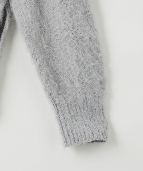 CITEN（シテン）の「＜CITEN＞ シャギーニット（ニット/セーター・レディース・ライトグレー/コバルトブルー/オレンジ/ダークグレー・FREE）」の10枚目の写真