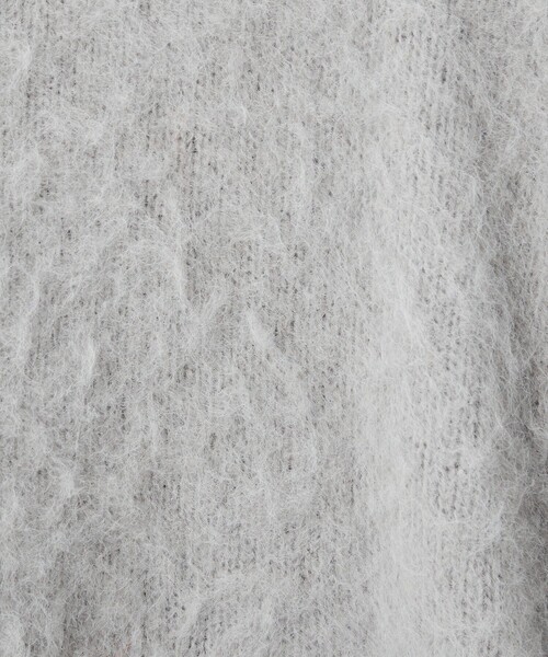 CITEN（シテン）の「＜CITEN＞ シャギーニット（ニット/セーター・レディース・ライトグレー/コバルトブルー/オレンジ/ダークグレー・FREE）」の12枚目の写真