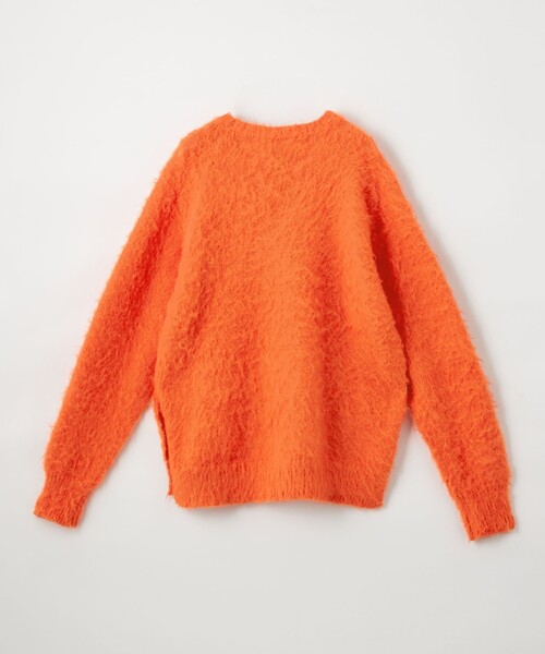 CITEN（シテン）の「＜CITEN＞ シャギーニット（ニット/セーター・レディース・ライトグレー/コバルトブルー/オレンジ/ダークグレー・FREE）」の19枚目の写真