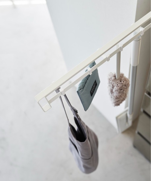 tower（タワー）の「tower（タワー）マグネット冷蔵庫横隠せるスライドフック（キッチン収納・レディース・ブラック/ホワイト・ONE SIZE）」の14枚目の写真