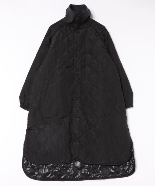 MARKEY'S(マーキーズ)の「キルティングハイカラーコート/おとな(その他アウター・レディース・ブラック/カーキ・160cm)」の12枚目の写真