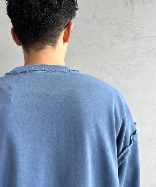 【セール】[ONEITA/オニータ] 別注 インサイドアウト クルーネック フェードスウェット（スウェット）｜JEANS FACTORY （ジーンズファクトリー）