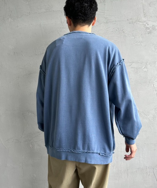 【セール】[ONEITA/オニータ] 別注 インサイドアウト クルーネック フェードスウェット（スウェット）｜JEANS FACTORY （ジーンズファクトリー）