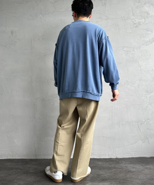 【セール】[ONEITA/オニータ] 別注 インサイドアウト クルーネック フェードスウェット（スウェット）｜JEANS FACTORY （ジーンズファクトリー）