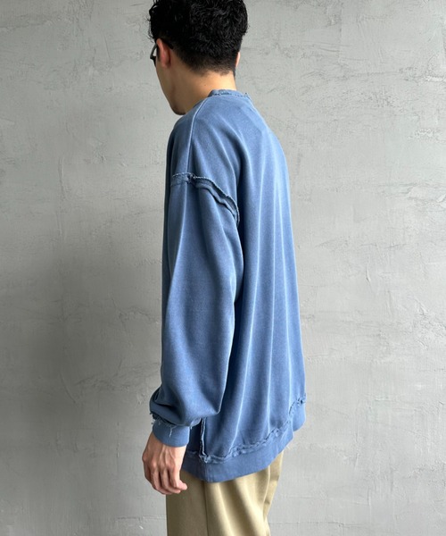 【セール】[ONEITA/オニータ] 別注 インサイドアウト クルーネック フェードスウェット（スウェット）｜JEANS FACTORY （ジーンズファクトリー）