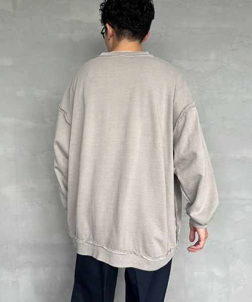 【セール】[ONEITA/オニータ] 別注 インサイドアウト クルーネック フェードスウェット（スウェット）｜JEANS FACTORY （ジーンズファクトリー）