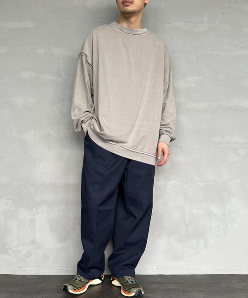 【セール】[ONEITA/オニータ] 別注 インサイドアウト クルーネック フェードスウェット（スウェット）｜JEANS FACTORY （ジーンズファクトリー）