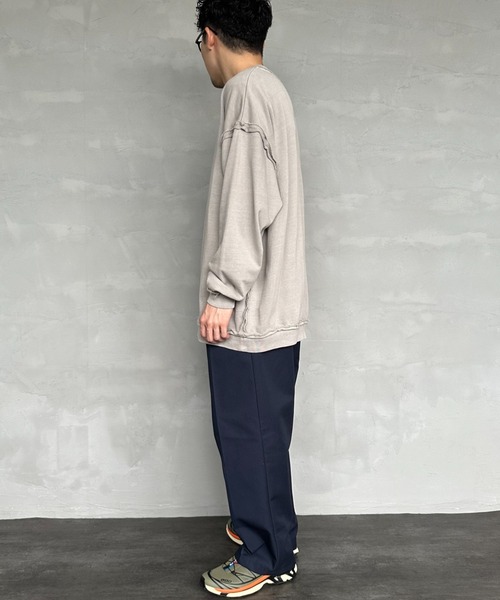 【セール】[ONEITA/オニータ] 別注 インサイドアウト クルーネック フェードスウェット（スウェット）｜JEANS FACTORY （ジーンズファクトリー）