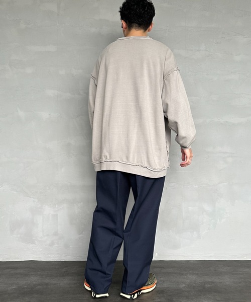 【セール】[ONEITA/オニータ] 別注 インサイドアウト クルーネック フェードスウェット（スウェット）｜JEANS FACTORY （ジーンズファクトリー）