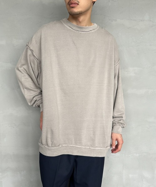 【セール】[ONEITA/オニータ] 別注 インサイドアウト クルーネック フェードスウェット（スウェット）｜JEANS FACTORY （ジーンズファクトリー）