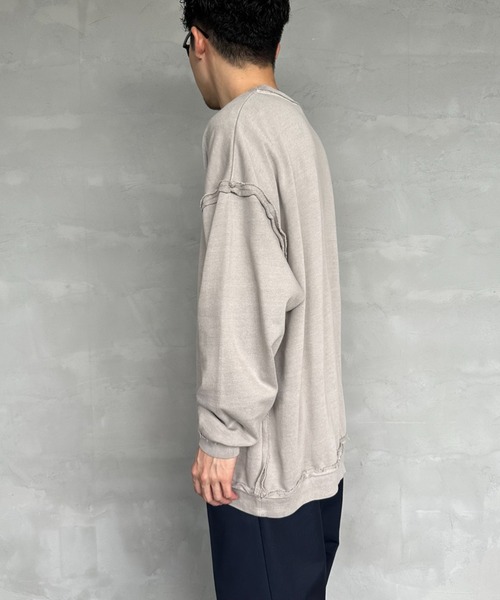 【セール】[ONEITA/オニータ] 別注 インサイドアウト クルーネック フェードスウェット（スウェット）｜JEANS FACTORY （ジーンズファクトリー）