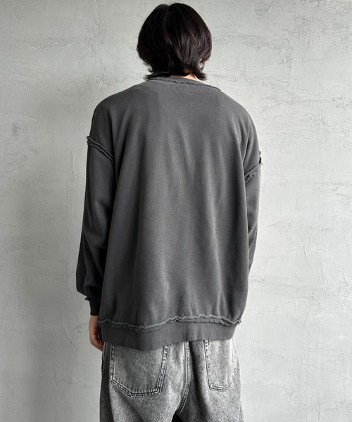 【セール】[ONEITA/オニータ] 別注 インサイドアウト クルーネック フェードスウェット（スウェット）｜JEANS FACTORY （ジーンズファクトリー）