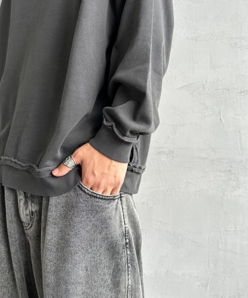 【セール】[ONEITA/オニータ] 別注 インサイドアウト クルーネック フェードスウェット（スウェット）｜JEANS FACTORY （ジーンズファクトリー）