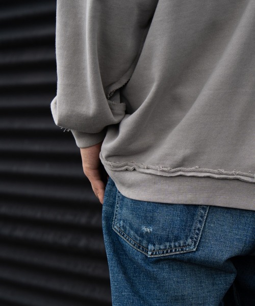 【セール】[ONEITA/オニータ] 別注 インサイドアウト クルーネック フェードスウェット（スウェット）｜JEANS FACTORY （ジーンズファクトリー）
