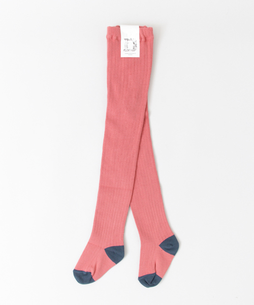 URBAN RESEARCH DOORS KIDS（アーバン リサーチ ドアーズ キッズ　）の「DOORS バイカラーリブタイツ（その他小物・キッズ・マスタード/グリーン/ピンク・120/90/105）」の3枚目の写真