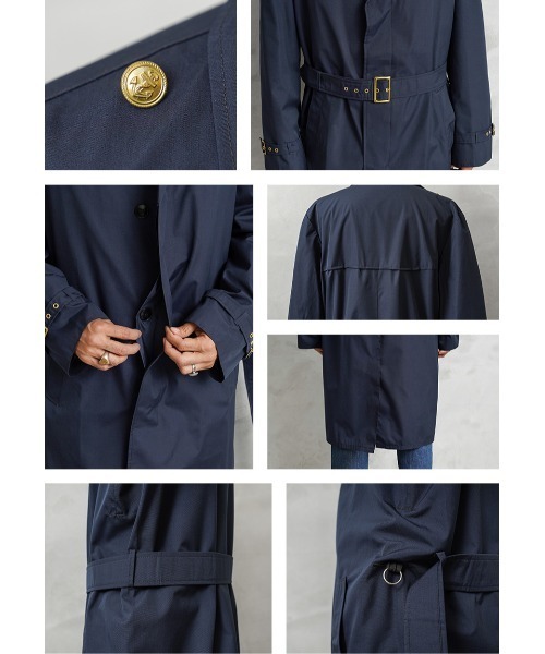 MILITARY(ミリタリー)の「実物 新品 デッドストック 東ドイツ海軍 NVA(VM)レインコート NAVY(その他アウター・メンズ・ネイビー・52)」の10枚目の写真