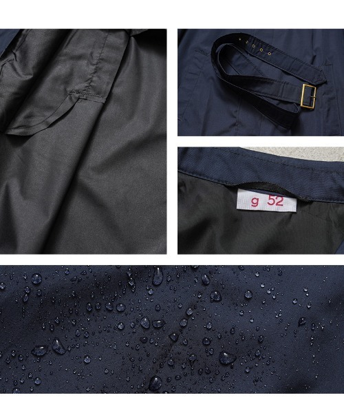 MILITARY(ミリタリー)の「実物 新品 デッドストック 東ドイツ海軍 NVA(VM)レインコート NAVY(その他アウター・メンズ・ネイビー・52)」の11枚目の写真