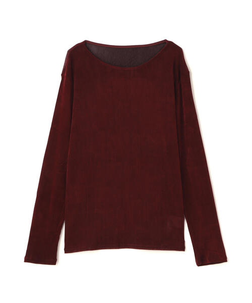 セール】MANOF (マノフ) 別注TULLE FLOCKED TOPS（Tシャツ