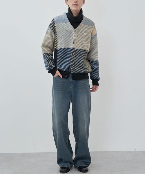 CRAFT STANDARD BOUTIQUE（クラフトスタンダードブティック）の「【ユニセックス】裏毛タートルスウェット（スウェット・レディース・ブラック/ホワイト系その他/カーキ・M/L/XL）」の14枚目の写真