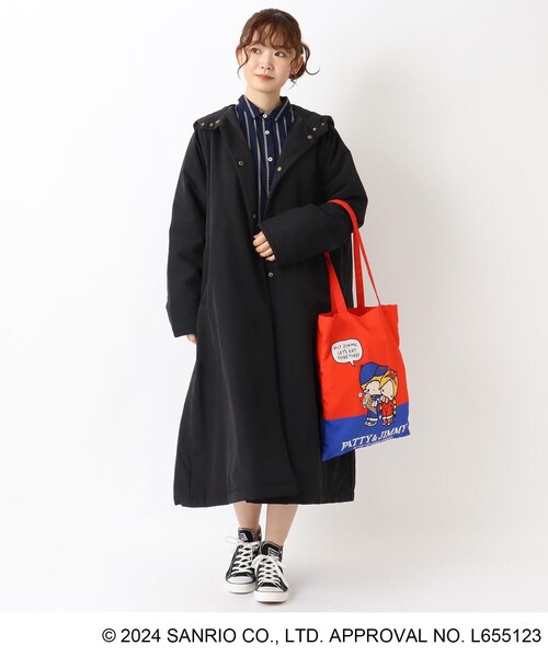 one'sterrace（ワンズテラス）の「【ワンズテラスオリジナル】サンリオキャラクターズ トート パティ＆ジミー（トートバッグ・レディース・ネイビー系5/レッド系9/ブルー系その他7・99）」の16枚目の写真