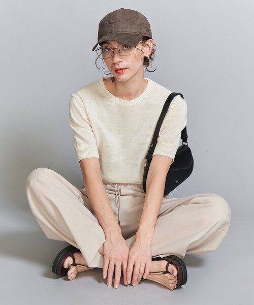 別注】＜NEW ERA＞スエードライク ロゴキャップ（キャップ