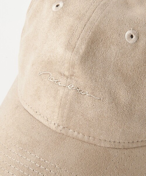 別注】＜NEW ERA＞スエードライク ロゴキャップ（キャップ