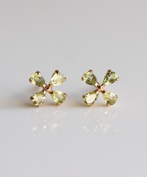 フラワー ピアス | K10YG 【ZOZOTOWN限定】