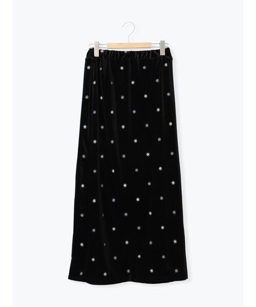 ehka sopo(エヘカソポ)の「◎ベロア刺繍スカート(スカート・レディース・グリーン/ブラック/チャコールグレー・F)」の17枚目の写真