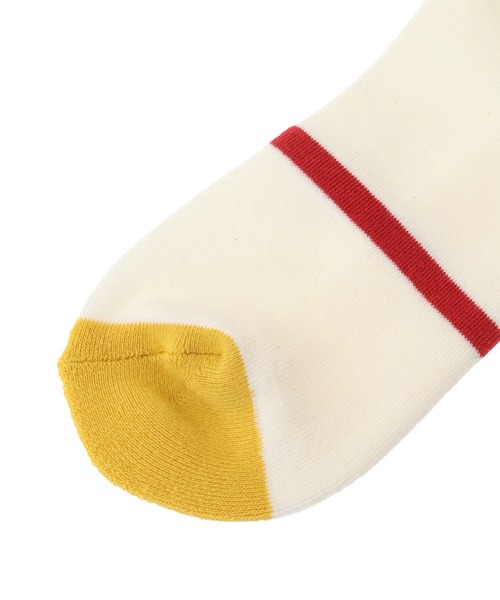 Candy Stripper（キャンディストリッパー）の「CANDYS PUPPY RIB ソックス（ソックス/靴下・レディース・ホワイト×ブルー/ブラック/ホワイト×イエロー・FREE）」の7枚目の写真
