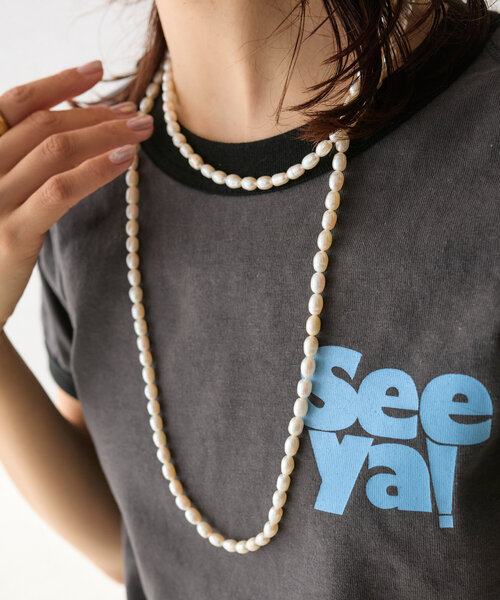 RIVE DROITE(リヴドロワ)の「【R.good(アールドットグッド)】パールロングネックレス(ネックレス・レディース・ゴールド・FREE)」の1枚目の写真