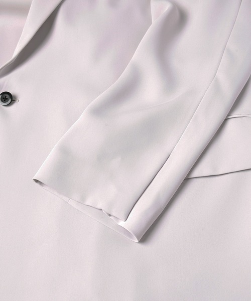 Double Satin Tailored Tie Locken Jacket