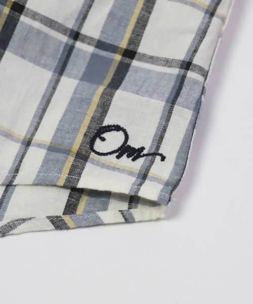 OMNIGOD（オムニゴッド）の「[OMNIGOD mens / オムニゴッド] 綿麻チェック アーミープルオーバーシャツ（シャツ/ブラウス・メンズ・ホワイト系その他/パープル系その他・2/4/3）」の19枚目の写真