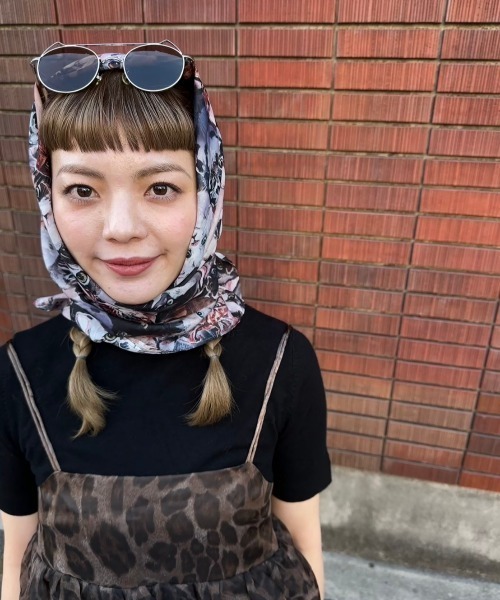 COLLABORATION】unoa / スカーフ（ストール/ショール）｜mmts