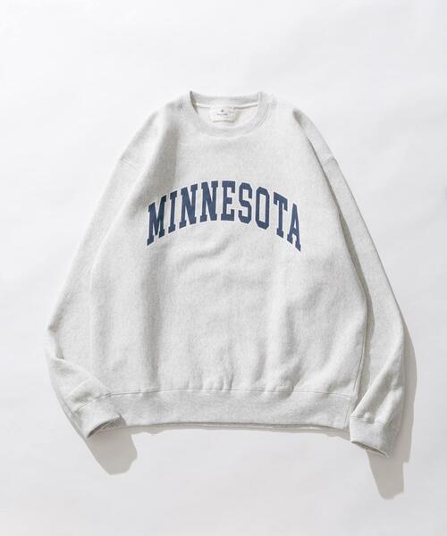 URBAN RESEARCH Sonny Label（アーバンリサーチサニーレーベル）の「裏起毛プリントスウェットプルオーバー（スウェット・メンズ・オフホワイト/グレー/チャコールグレー・SMALL/MEDIUM/LARGE）」の3枚目の写真