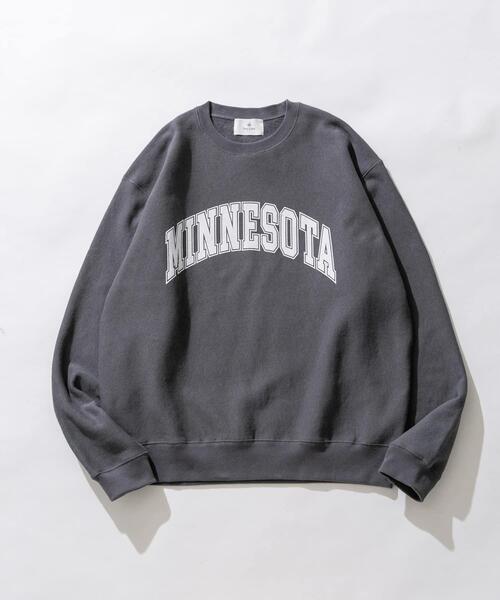 URBAN RESEARCH Sonny Label（アーバンリサーチサニーレーベル）の「裏起毛プリントスウェットプルオーバー（スウェット・メンズ・オフホワイト/グレー/チャコールグレー・SMALL/MEDIUM/LARGE）」の2枚目の写真