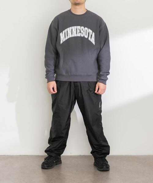 URBAN RESEARCH Sonny Label（アーバンリサーチサニーレーベル）の「裏起毛プリントスウェットプルオーバー（スウェット・メンズ・オフホワイト/グレー/チャコールグレー・SMALL/MEDIUM/LARGE）」の5枚目の写真