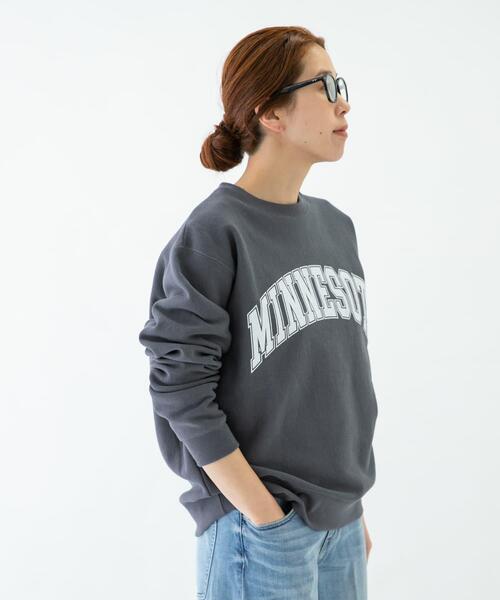 URBAN RESEARCH Sonny Label（アーバンリサーチサニーレーベル）の「裏起毛プリントスウェットプルオーバー（スウェット・メンズ・オフホワイト/グレー/チャコールグレー・SMALL/MEDIUM/LARGE）」の8枚目の写真