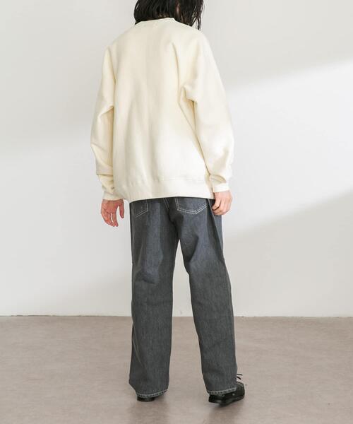 URBAN RESEARCH Sonny Label（アーバンリサーチサニーレーベル）の「裏起毛プリントスウェットプルオーバー（スウェット・メンズ・オフホワイト/グレー/チャコールグレー・SMALL/MEDIUM/LARGE）」の19枚目の写真