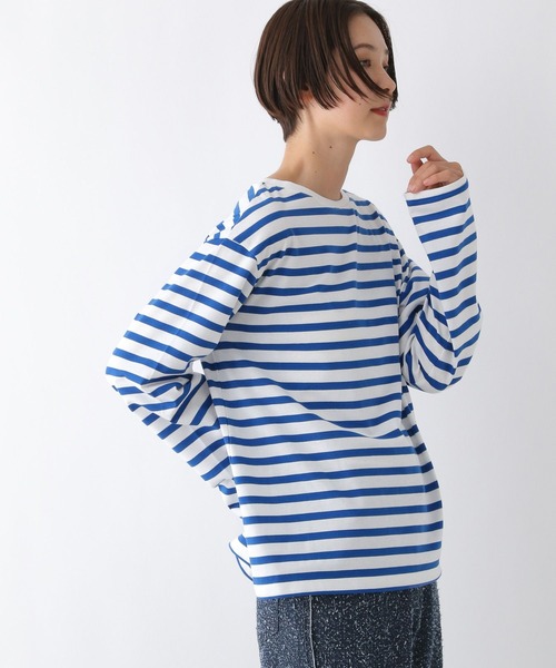 LEPSIM(レプシィム)の「アソートボーダーロンT 242713(Tシャツ/カットソー・レディース・ブラック/ブルー/ネイビー・FREE)」の12枚目の写真