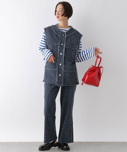 LEPSIM(レプシィム)の「アソートボーダーロンT 242713(Tシャツ/カットソー・レディース・ブラック/ブルー/ネイビー・FREE)」の15枚目の写真