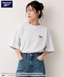 Reebok | 【EC別注】Reebok リーボック 半袖Tシャツ 綿 ロゴ ワンポイント 刺繍(Tシャツ/カットソー)
