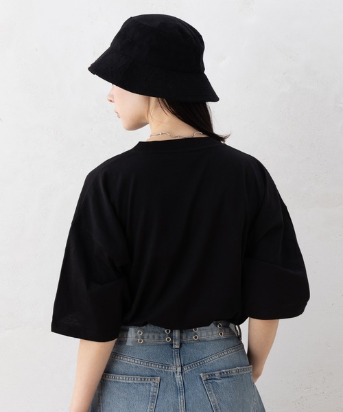 Reebok（リーボック）の「【EC別注】Reebok リーボック ブランド ロゴ ワンポイント 刺繍 半袖 Tシャツ（Tシャツ/カットソー・メンズ・グリーン/サックスブルー/グレー系その他/ブラック・LL/M/L）」の16枚目の写真