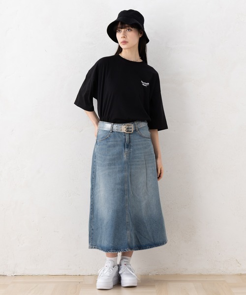 Reebok（リーボック）の「【EC別注】Reebok リーボック ブランド ロゴ ワンポイント 刺繍 半袖 Tシャツ（Tシャツ/カットソー・メンズ・グリーン/サックスブルー/グレー系その他/ブラック・LL/M/L）」の21枚目の写真