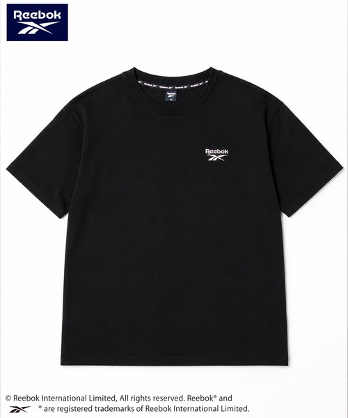 Reebok(リーボック)の「【EC別注】Reebok リーボック 半袖Tシャツ 綿 ロゴ ワンポイント 刺繍(Tシャツ/カットソー・メンズ・グリーン/サックスブルー/グレー系その他/ブラック/ブラック系/アッシュグレー/ネイビー・LL/M/L)」の15枚目の写真